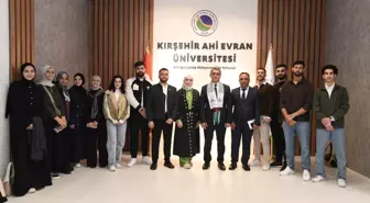 KAEÜ Rektörü Filistinli Öğrencilerle Buluştu