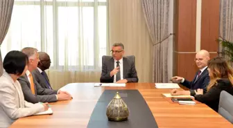 KKTC Cumhurbaşkanı Erhürman, BM Temsilcisi ile Görüştü