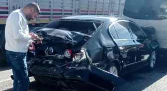 Konya Kulu'da Zincirleme Trafik Kazası: 2 Yaralı