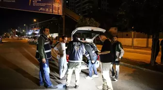 Adana'da Helikopter Destekli Güvenlik Uygulaması Gerçekleştirildi