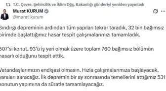 Sındırgı Depreminin Ardından Hasar Tespit Çalışmaları Tamamlandı