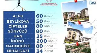 Başkan Albayrak, Eskişehir'de yapılacak sosyal konut sayısını açıkladı