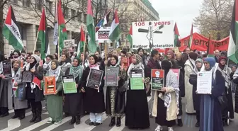 Berlin'de Balfour Deklarasyonu Protestosu