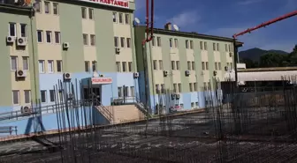 Bozyazı Devlet Hastanesi Ek Hizmet Binası İnşaatı Devam Ediyor