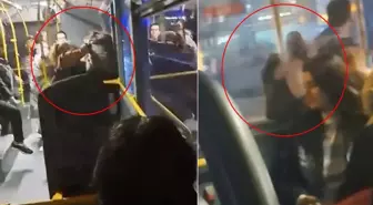 Otobüste yer kavgası! İki kadın yumruklaştı