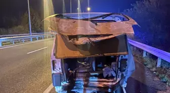 İnegöl'de Trafik Kazası: 1 Ölü, 4 Yaralı