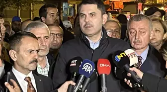 Bakan Kurum: 16 Binamız Tahliye Edildi