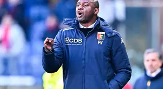 Genoa'da 9 maçta da galibiyet alamayan Patrick Viera ile yollar ayrıldı