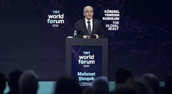 Hazine ve Maliye Bakanı Şimşek, TRT World Forum 2025'te konuştu Açıklaması