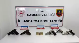 Samsun'da Ruhsatsız Silah Operasyonu