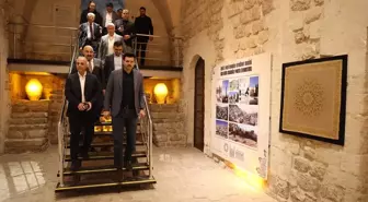 Mardin'de Geleneksel Motiflerle İşlenmiş İpek Eşarp Sergisi Açıldı