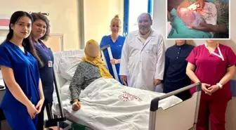 Ordu'da hastanın karnından 5 kiloluk kitle çıkarıldı