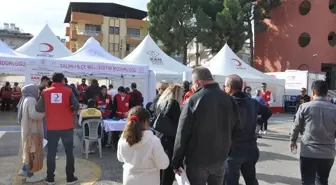 Salihli'de 2 Bin 413 Ünite Kan Bağışı Yapıldı