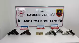 Vezirköprü'de Ruhsatsız Silah Operasyonu: 5 Gözaltı