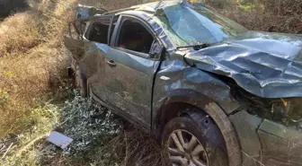 Aydın'da Uçurumdan Düşen Otomobilin Sürücüsü Kurtarıldı