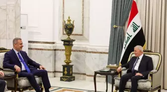 Dışişleri Bakanı Hakan Fidan, Irak Cumhurbaşkanı ile Görüştü