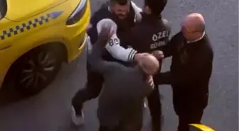 Başakşehir'de Taksiciler Arasında Tokatlı Kavga