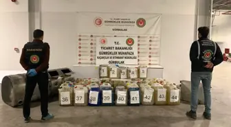 Gürbulak Gümrük Kapısı'nda 721 Kilo Sıvı Metamfetamin Ele Geçirildi
