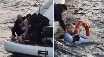 İstanbul Boğazı'nda denize düşen kadın kurtarıldı