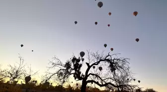 Kapadokya'nın Sonbahar Güzelliği Ziyaretçileri Büyülüyor