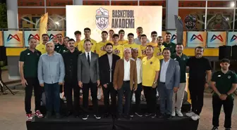 Mersin'de MSK Basketbol Akademisi Lansmanı Gerçekleştirildi