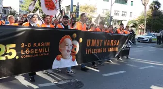 LÖSEV, Lösemili Çocuklar Haftası'nda Farkındalık Yürüyüşü Düzenledi