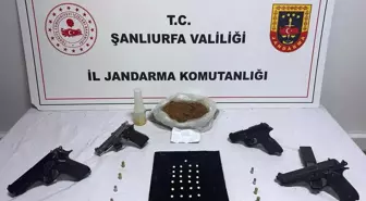 Şanlıurfa'da Uyuşturucu ve Silah Operasyonu: 3 Gözaltı