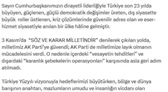 AK Parti Sözcüsü Çelik: 3 Kasım, Türkiye'nin demokrasi yolculuğunda tarihi bir dönemin açıldığı siyasi bir milattır
