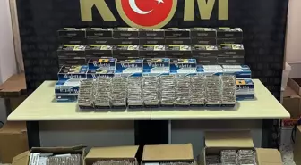 Bilecik'te Gümrük Kaçağı Makarona Operasyonu