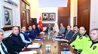 Eskişehir'de İl Güvenlik ve Asayiş Koordinasyon Toplantısı Gerçekleştirildi