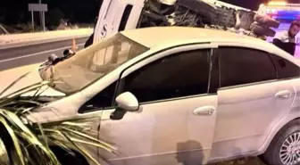 Mersin'de Otomobil ve Kamyonet Çarpıştı: 4 Yaralı