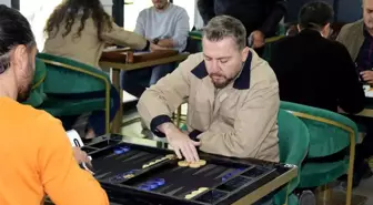Kütahya OSB'de Geleneksel Tavla Turnuvası Eğlenceli Anlara Sahne Oluyor