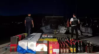 Marmaris'te Kaçak İçki, Uyuşturucu ve Silah Operasyonu