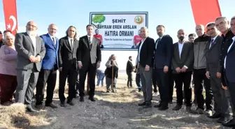 Orman gönüllüsü Bayram Eren Arslan adına hatıra ormanı oluşturuldu