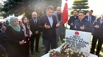 Şehit uzman çavuş mezarı başında anıldı