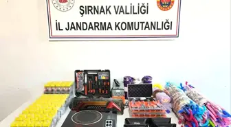 Şırnak'ta Kaçakçılıkla Mücadele Operasyonları: 6 Milyon TL Değerinde Malzeme Ele Geçirildi