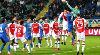 Çaykur Rizespor, Fatih Karagümrük'ü 1-0 Mağlup Etti