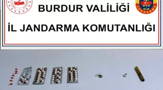 Burdur'da Jandarma Narkotik Operasyonu: 3 Gözaltı