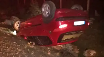 Çanakkale'de Takla Atan Otomobil Kazasında Sürücü Hayatını Kaybetti