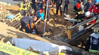 Kocaeli'de İnşaat Şantiyesinde Toprak Kayması: 1 İşçi Göçük Altında