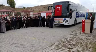 Erzurum'da 36 şehit yakını Çanakkale'ye uğurlandı