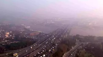 İstanbul'da Sabaha Sis Engeli: Haliç'te Görüş Mesafesi D düştü
