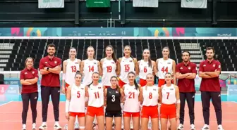 Kadın Voleybol Milli Takımı, İslami Dayanışma Oyunları'na Galibiyetle Başladı