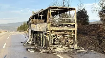 Karabük'te Yolcu Otobüsü Yangını: 30 Yolcu Tahliye Edildi