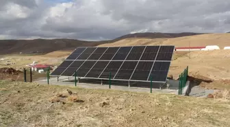 Bingöl'ün Karlıova İlçesinde Güneş Enerji Sistemleri Kuruldu