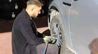 Çorum’da Zorunlu Kış Lastiği Uygulamasına Sayılı Günler Kala Lastikçilerde Yoğunluk