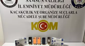 Samsun'da Kaçakçılık Operasyonu: 3 Gözaltı