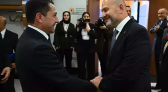 TBMM İçişleri Komisyonu Başkanı Soylu, Gürcistan Parlamentosu heyetiyle görüştü