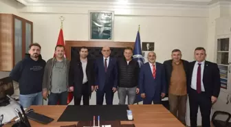 TESOB Başkanı Metin Kara, İlçe Esnaf Odalarını Ziyaret Etti