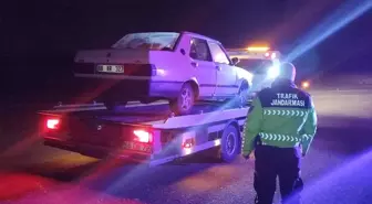 Yozgat'ta Alkollü ve Ehliyetsiz Araç Kullanan Sürücüye Cezai İşlem